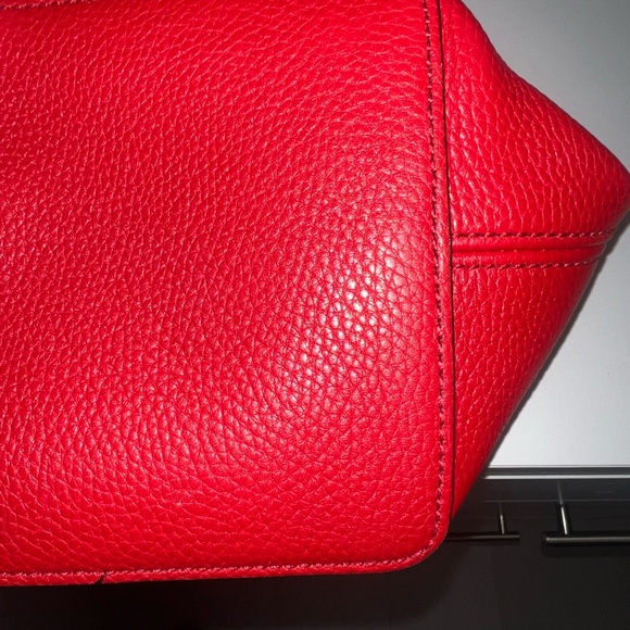 Gucci Soho Convertible Hobo Leather Large Red - Picture 8 of 13